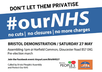 Don't let them privatise our #ourNHS